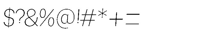 Mogranx Variable Mogranx Extra Light Slanted Expanded Font OTHER CHARS