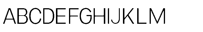 Mogranx Variable Mogranx Light Extra Condensed Font UPPERCASE