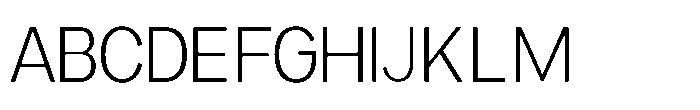 Mogranx Variable Mogranx Light Semi Expanded Font UPPERCASE