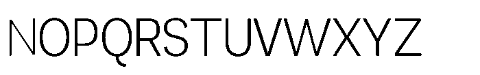 Mogranx Variable Mogranx Light Semi Expanded Font UPPERCASE