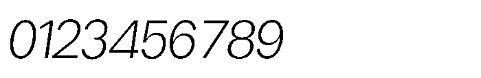 Mogranx Variable Mogranx Light Slanted Font OTHER CHARS