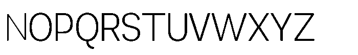 Mogranx Variable Mogranx Light Font UPPERCASE