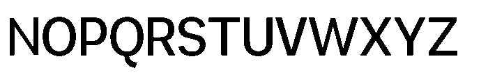 Mogranx Variable Mogranx Medium Semi Expanded Font UPPERCASE