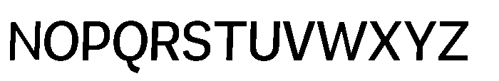 Mogranx Variable Mogranx Medium Slanted Extra Condensed Font UPPERCASE