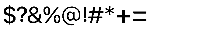 Mogranx Variable Mogranx Medium Font OTHER CHARS