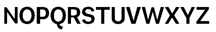 Mogranx Variable Mogranx Semi Bold Semi Condensed Font UPPERCASE