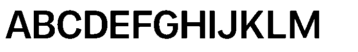 Mogranx Variable Mogranx Semi Bold Font UPPERCASE