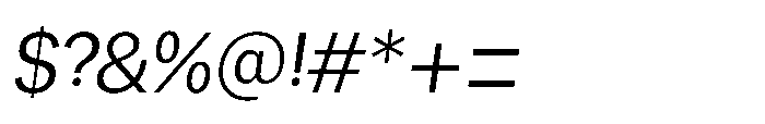 Mogranx Variable Mogranx Slanted Font OTHER CHARS