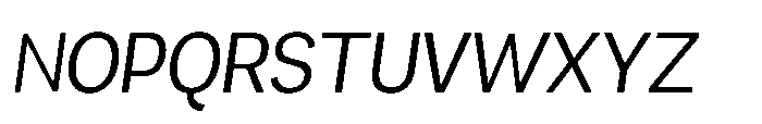 Mogranx Variable Mogranx Slanted Font UPPERCASE