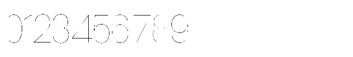 Mogranx Variable Mogranx Thin Semi Condensed Font OTHER CHARS