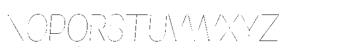Mogranx Variable Mogranx Thin Slanted Expanded Font UPPERCASE