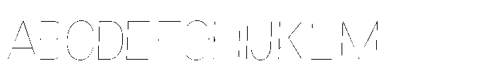 Mogranx Variable Mogranx Thin Slanted Extra Condensed Font UPPERCASE