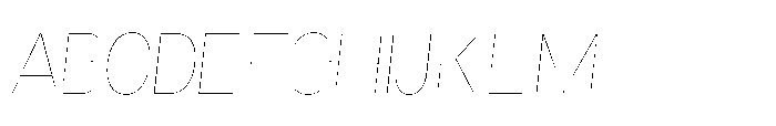 Mogranx Variable Mogranx Thin Slanted Semi Condensed Font UPPERCASE