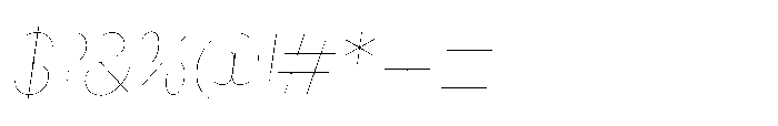 Mogranx Variable Mogranx Thin Slanted Font OTHER CHARS