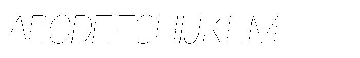 Mogranx Variable Mogranx Thin Slanted Font UPPERCASE