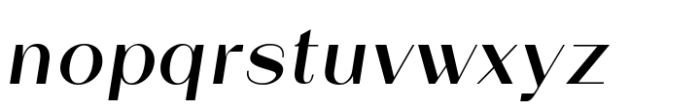 Mogray Bold Italics Font LOWERCASE