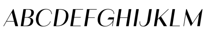 Mogray Semi Bold Italics Font UPPERCASE