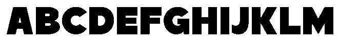 Mogtan Font UPPERCASE