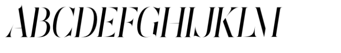Moguine Serif Italic Font UPPERCASE