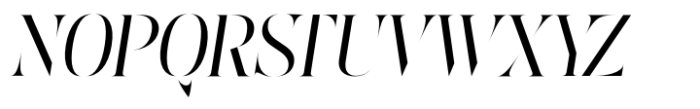 Moguine Serif Italic Font UPPERCASE