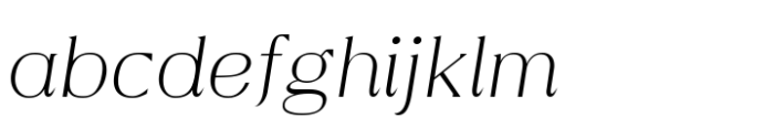 Mohak Thin Italic FONT