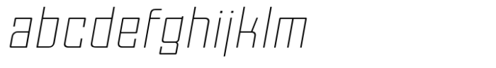 Moho OT Ultralight Italic FONT