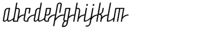 Moho Script Regular Font LOWERCASE