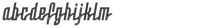 Moho Script Style Bold Font LOWERCASE