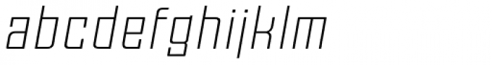 Moho Std Light Italic Font LOWERCASE