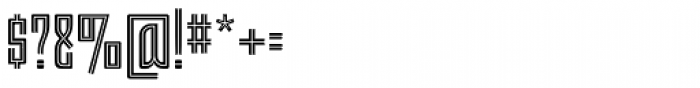 Moho Std Style Medium Font OTHER CHARS