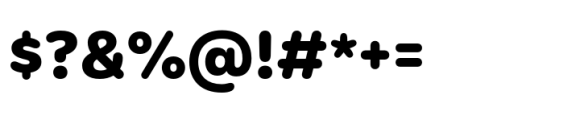 Mohr Rounded Alt Bold Font OTHER CHARS