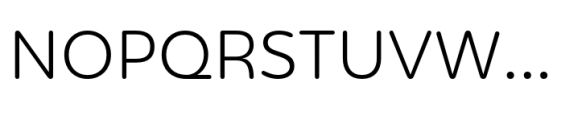 Mohr Rounded Alt Light Font UPPERCASE
