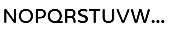 Mohr Rounded Alt Medium Font UPPERCASE