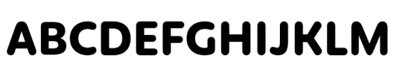 Mohr Rounded Bold Font UPPERCASE
