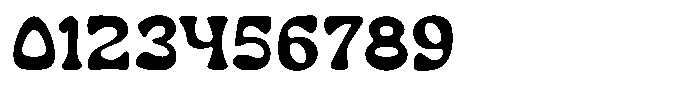 Moire Burny Font OTHER CHARS