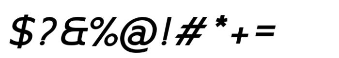Moirest Bold Italic Font OTHER CHARS