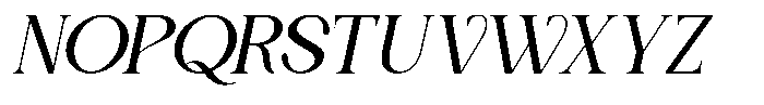 Moistly Vengions Italic Font UPPERCASE