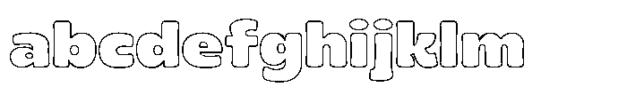Mojian Outline FONT