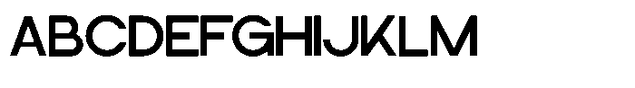 Mojika Font UPPERCASE
