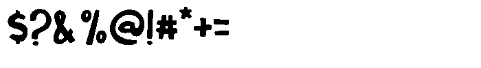 Mokapot Font OTHER CHARS