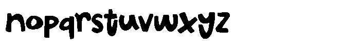 Mokapot Font LOWERCASE