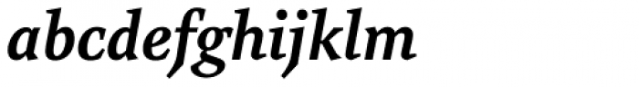 Mokka Bold Italic Font LOWERCASE