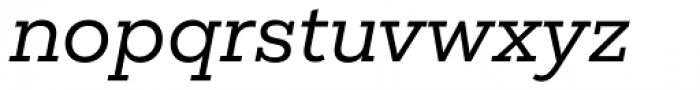 Mokoko Italic Font LOWERCASE