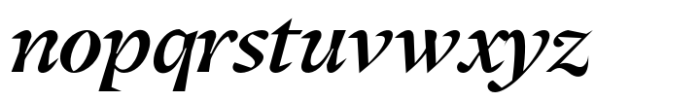 Moksha Medium Italic Font LOWERCASE