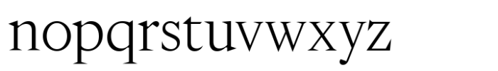 Moksha Roman Variable Font LOWERCASE