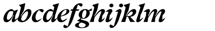 Moksha Semi Bold Italic Font LOWERCASE