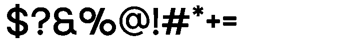 Molar Font OTHER CHARS