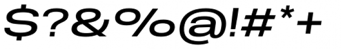 Molde Expanded Medium Italic Font OTHER CHARS