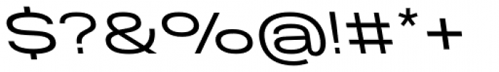 Molde Expanded Regular Reverse Font OTHER CHARS