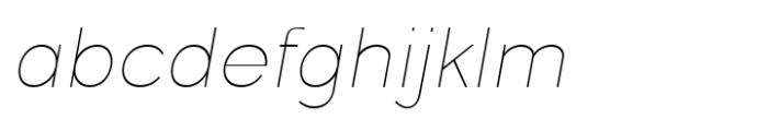 Molden Italic Thin FONT
